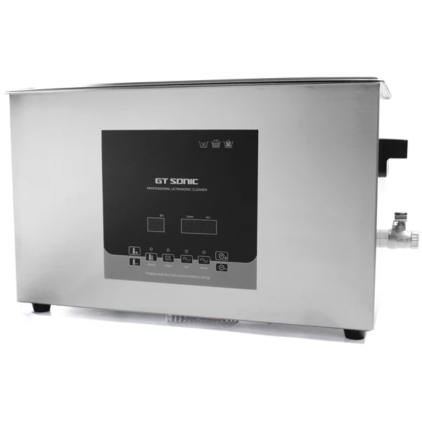 GT Sonic D-series - Pulitore ad ultrasuoni digitale da 20L con funzione di degasaggio e riscaldamento.