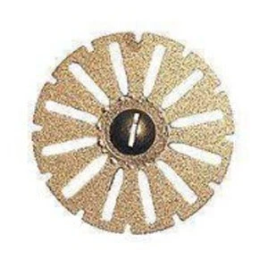 Disco de diamante perforado fino Keystone Top Flex, (.007) x 22 mm de diámetro. Doble.