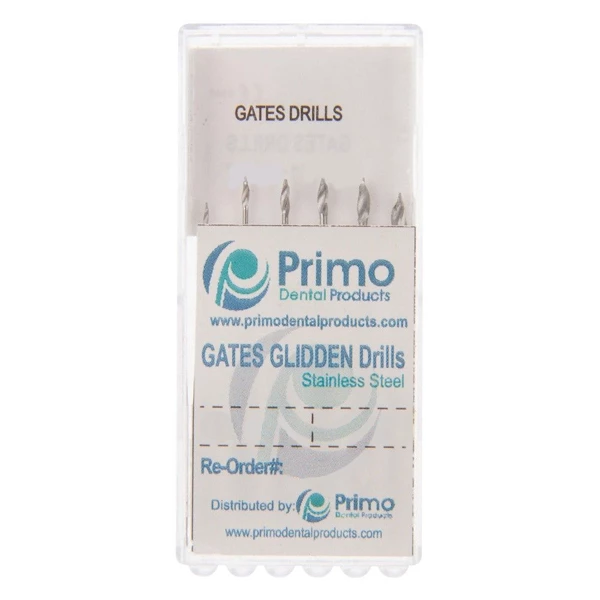 Primo #1, 32 mm Gates Glidden Bohrer 6/Stk. Edelstahl