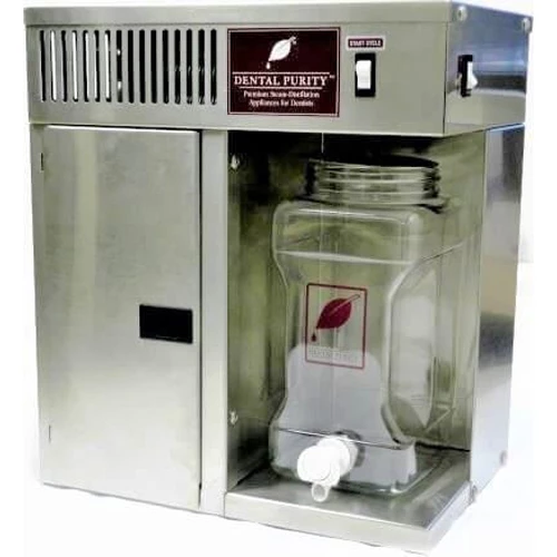 Dental Purity DP360 - настольный дистиллятор на 3/4 галлона. Нержавеющая сталь, ширина 13,75 дюйма.