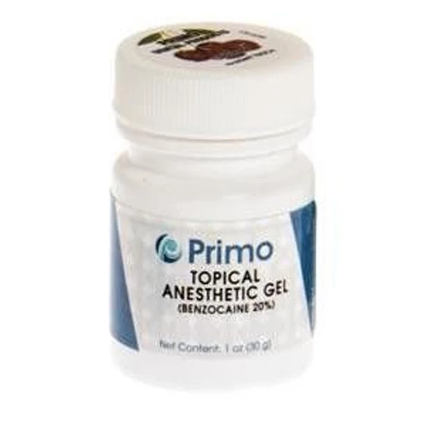 Primo Topisches Benzocain-Gel 20% - Kirsche, 30g Glas