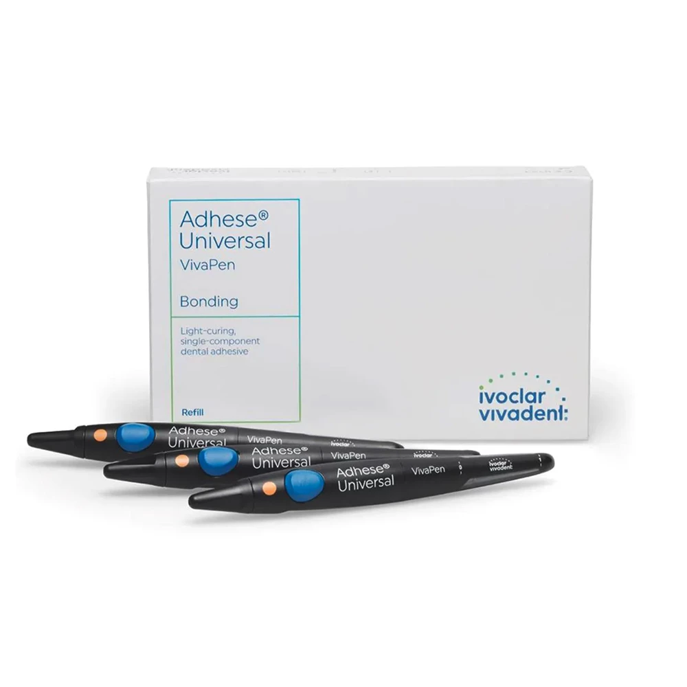 Recarga Adhese Universal VivaPen (3 x 2ml) Paquete de Exportación. Adhesivo Universal de un solo componente y todo en uno.