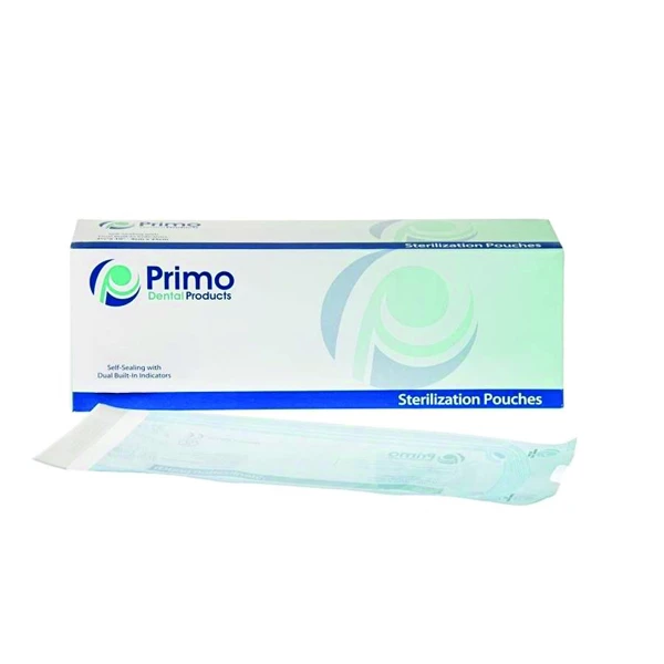 Bolsas de esterilización Triple Chek 2.75" x 10", 200/caja. Indicador dual - Vapor.