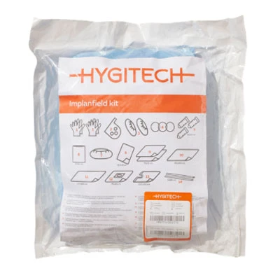 Kit Implanfield Hygitech. 5 por caja. Recomendado para cirugías que son