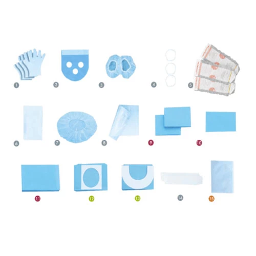 Kit Implanfield Hygitech. 5 por caja. Recomendado para cirugías que son