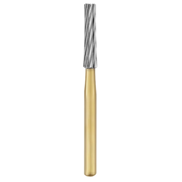 SS White FG #7376 12 Hoja Fisura Tapered T&F Bur 5/Paq