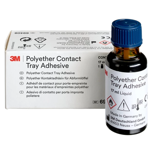Adhesivo para bandejas de contacto de polieter 3M ESPE, botella de 17 ml.