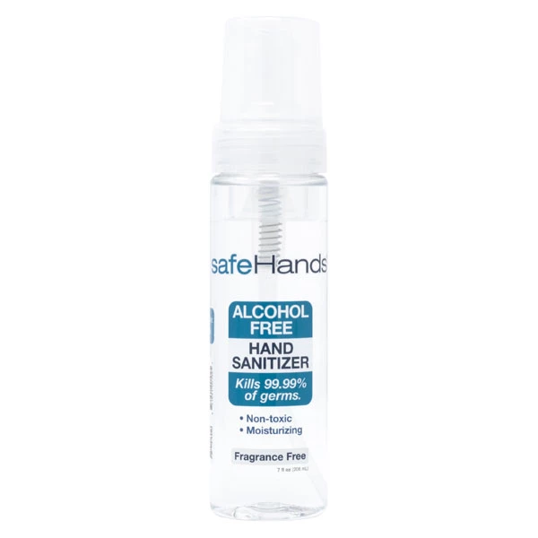 safeHands Gel Igienizzante per Mani - Senza Alcol - Senza Profumo, Bottiglia da 200 ml. Principale attivo